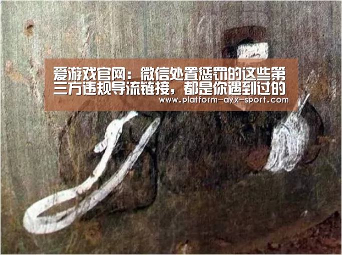 爱游戏官网:微信处置惩罚的这些第三方违规导流链接,都是你遇到过的(图3) 爱游戏官网