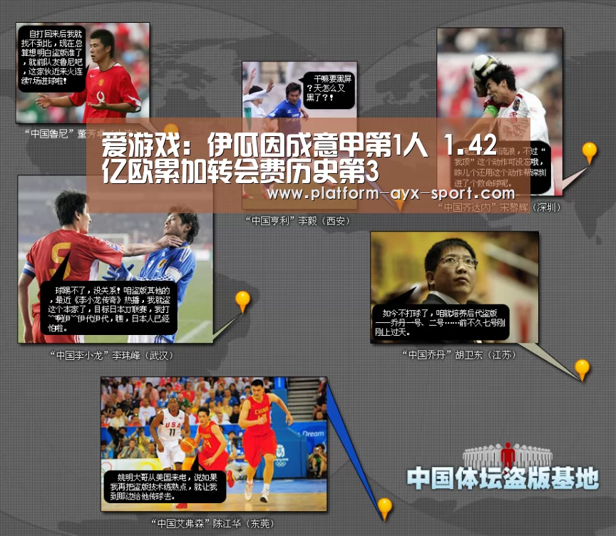 爱游戏:伊瓜因成意甲第1人 1.42亿欧累加转会费历史第3(图2) 爱游戏首页