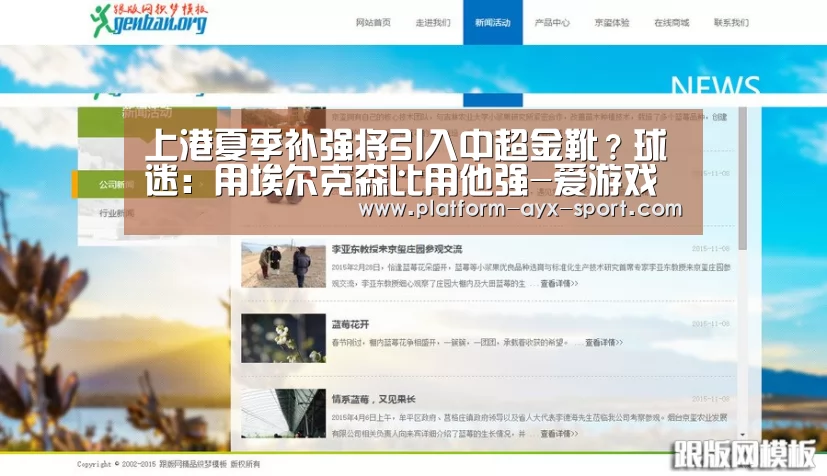 上港夏季补强将引入中超金靴?球迷:用埃尔克森比用他强-爱游戏首页(图4) 爱游戏官网